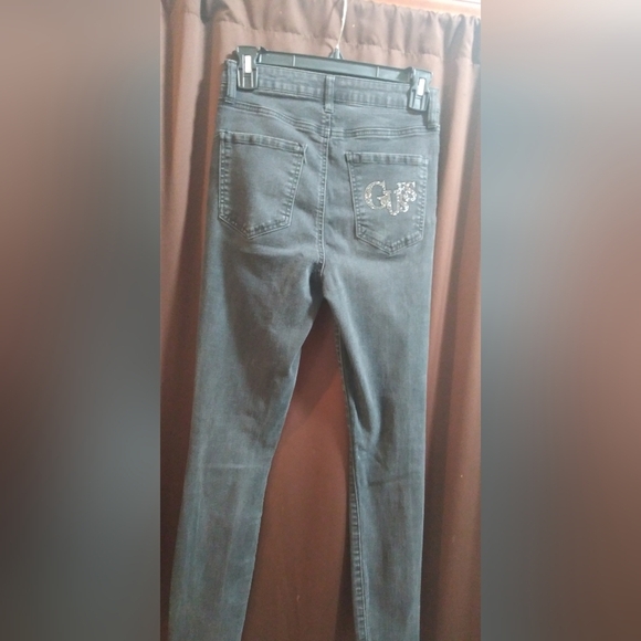 Guess Black Skinny Jeans Sleek Fit - Picture 6 of 10